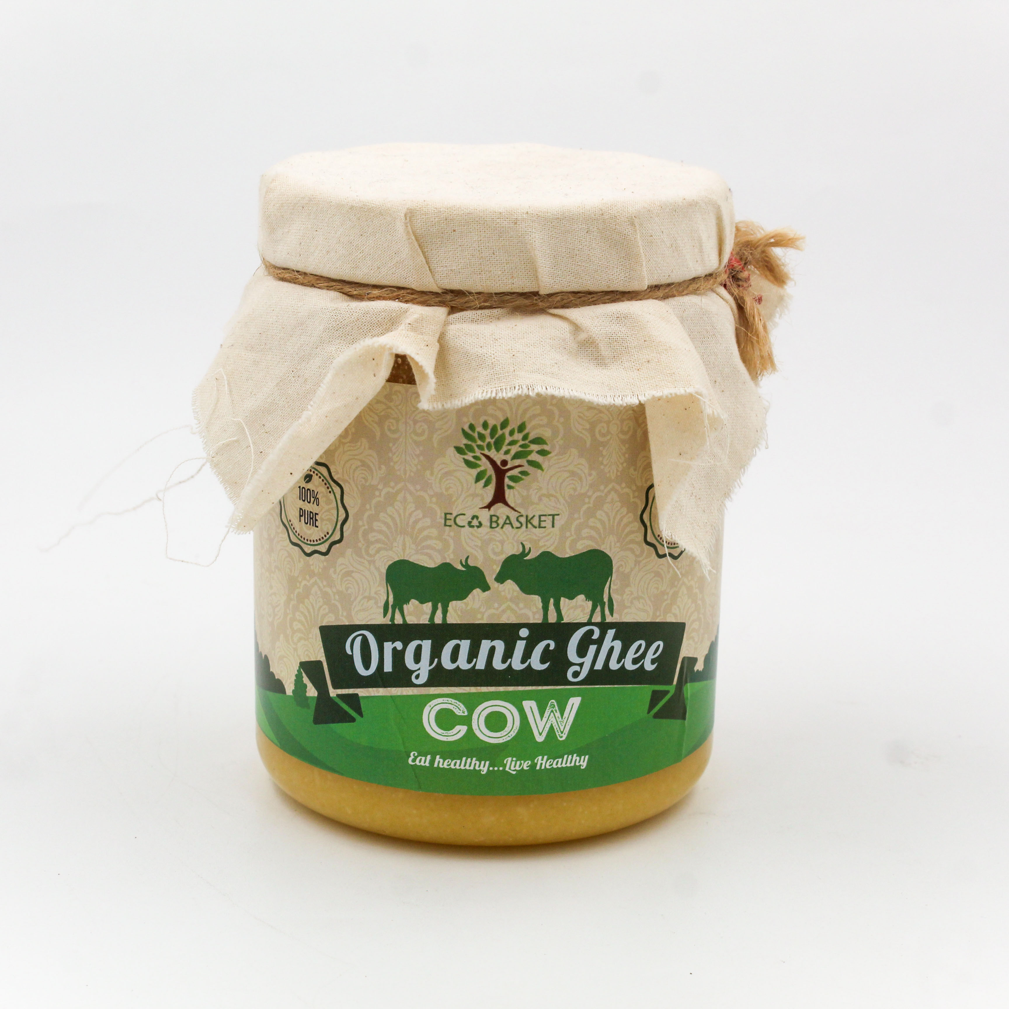 Ec Basket Organic Cow Ghee 1kg